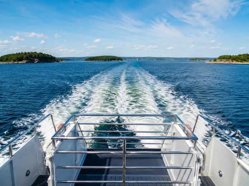 How long the ferry takes